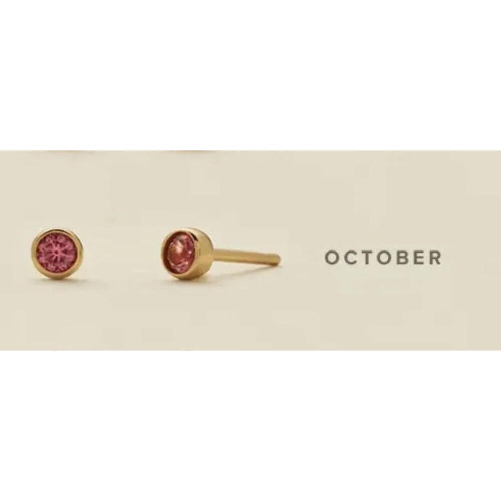 NEW MADE BY MARY october birthstone stud earrings in october